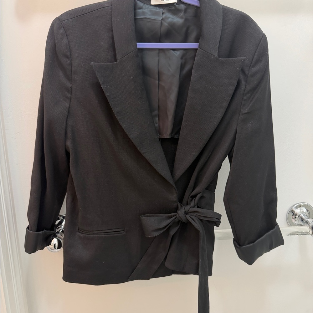 Arias Elegant Black Women's Blazer